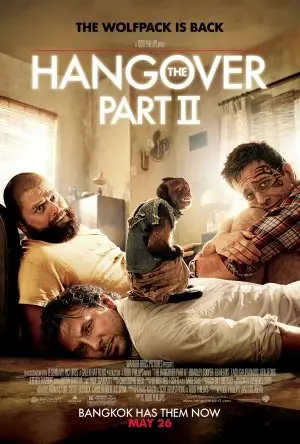 The Hangover Part II (2011) Men's Colored  Long Sleeve T-Shirt - idPoster.com