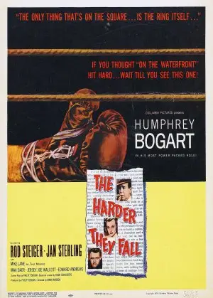 The Harder They Fall (1956) White T-Shirt - idPoster.com