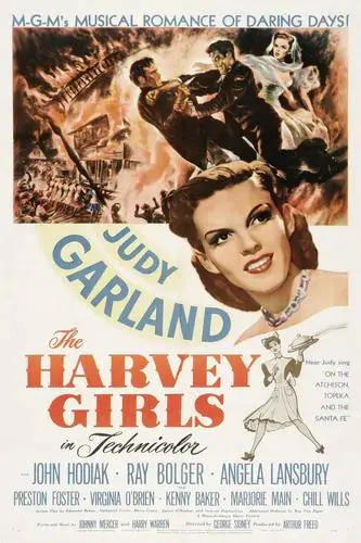 The Harvey Girls (1946) Women's Colored  Long Sleeve T-Shirt - idPoster.com