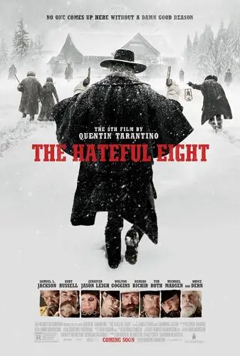 The Hateful Eight (2015) Women's Colored Hoodie - idPoster.com