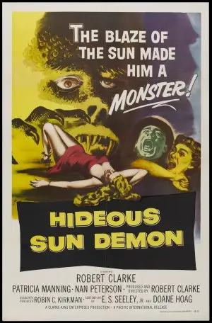 The Hideous Sun Demon (1959) White T-Shirt - idPoster.com
