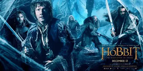 The Hobbit The Desolation of Smaug (2013) White T-Shirt - idPoster.com