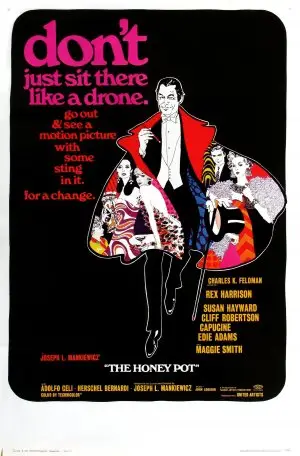 The Honey Pot (1967) White T-Shirt - idPoster.com