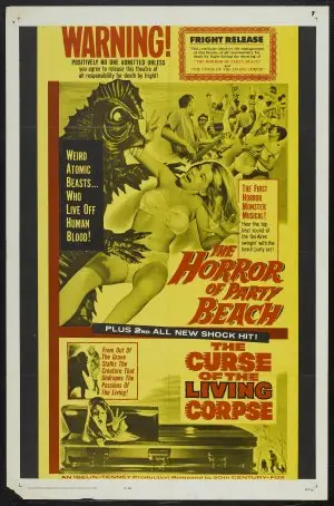 The Horror of Party Beach (1964) White T-Shirt - idPoster.com