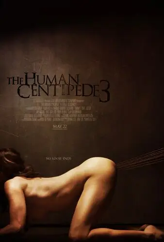 The Human Centipede 3 (2015) White T-Shirt - idPoster.com