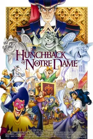 The Hunchback of Notre Dame (1996) Men's Colored T-Shirt - idPoster.com