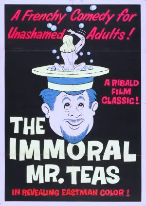 The Immoral Mr. Teas (1959) Women's Colored T-Shirt - idPoster.com