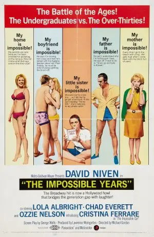 The Impossible Years (1968) White T-Shirt - idPoster.com