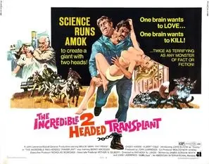 The Incredible 2-Headed Transplant (1971) Kitchen Apron - idPoster.com