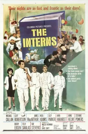 The Interns (1962) White T-Shirt - idPoster.com