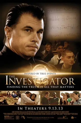 The Investigator (2013) White T-Shirt - idPoster.com