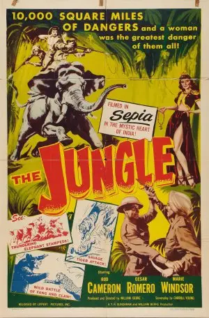 The Jungle (1952) White T-Shirt - idPoster.com