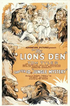 The Jungle Mystery (1932) Drawstring Backpack - idPoster.com