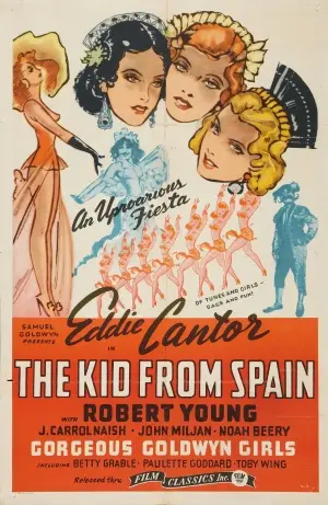 The Kid from Spain (1932) Men's Colored Hoodie - idPoster.com