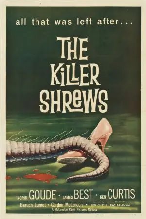 The Killer Shrews (1959) White T-Shirt - idPoster.com