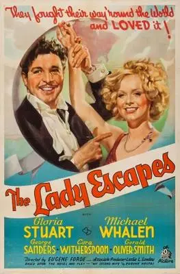 The Lady Escapes (1937) White Tank-Top - idPoster.com