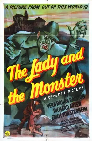 The Lady and the Monster (1944) Women's Colored T-Shirt - idPoster.com