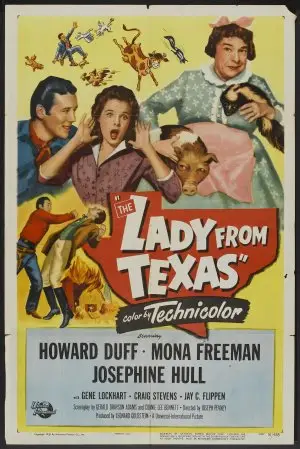 The Lady from Texas (1951) Men's Colored Hoodie - idPoster.com