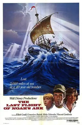 The Last Flight of Noah's Ark (1980) Drawstring Backpack - idPoster.com