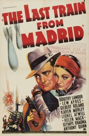 The Last Train from Madrid (1937) White T-Shirt - idPoster.com