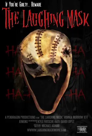 The Laughing Mask (2012) White T-Shirt - idPoster.com