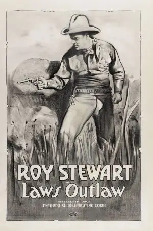 The Law's Outlaw (1918) White T-Shirt - idPoster.com