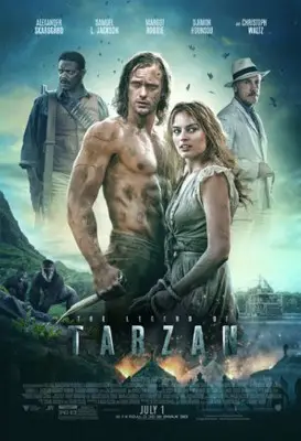 The Legend of Tarzan (2016) Women's Colored Tank-Top - idPoster.com