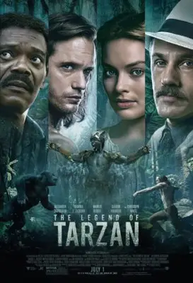 The Legend of Tarzan (2016) Women's Colored T-Shirt - idPoster.com