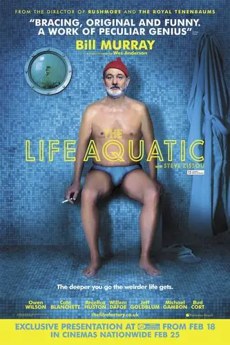 The Life Aquatic with Steve Zissou (2004) Men's Colored T-Shirt - idPoster.com