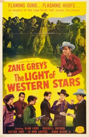 The Light of Western Stars (1940) White T-Shirt - idPoster.com