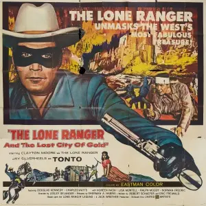 The Lone Ranger and the Lost City of Gold (1958) White T-Shirt - idPoster.com