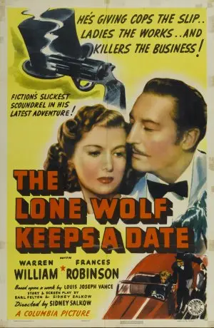 The Lone Wolf Keeps a Date (1940) Women's Colored Tank-Top - idPoster.com
