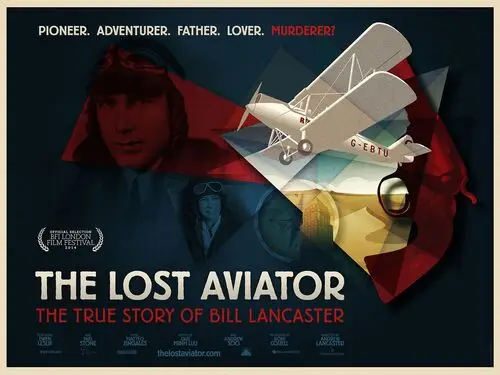 The Lost Aviator (2014) Drawstring Backpack - idPoster.com