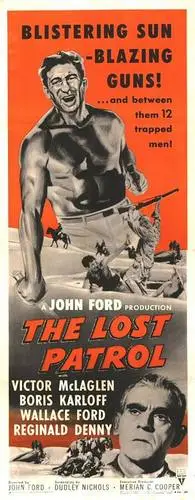The Lost Patrol (1934) Men's Colored T-Shirt - idPoster.com