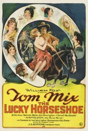 The Lucky Horseshoe (1925) Men's Colored Hoodie - idPoster.com