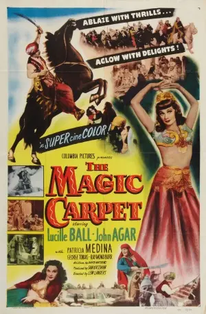 The Magic Carpet (1951) White T-Shirt - idPoster.com