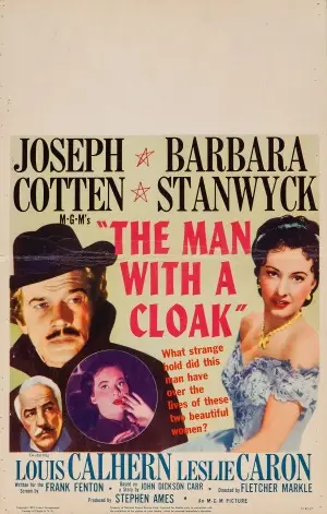The Man with a Cloak (1951) Men's Colored T-Shirt - idPoster.com
