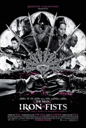 The Man with the Iron Fists (2012) White T-Shirt - idPoster.com