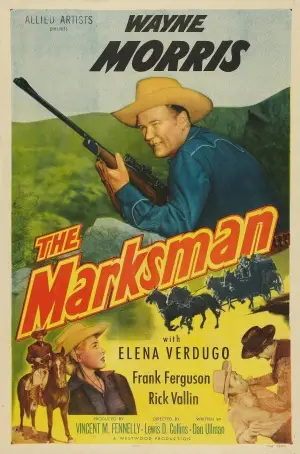 The Marksman (1953) White T-Shirt - idPoster.com