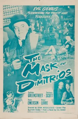 The Mask of Dimitrios (1944) White T-Shirt - idPoster.com