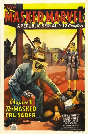 The Masked Marvel (1943) Women's Colored T-Shirt - idPoster.com