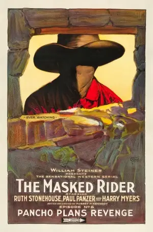 The Masked Rider (1919) Drawstring Backpack - idPoster.com