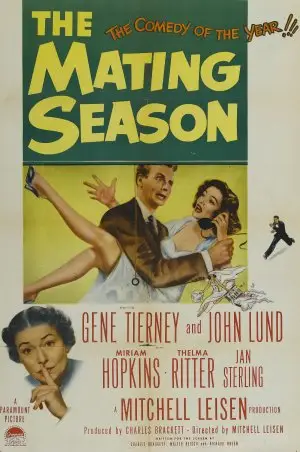 The Mating Season (1951) Women's Colored Hoodie - idPoster.com