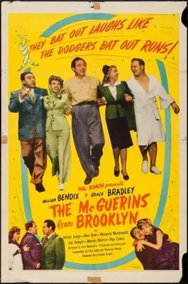 The McGuerins from Brooklyn (1942) Women's Colored  Long Sleeve T-Shirt - idPoster.com