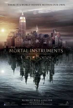 The Mortal Instruments: City of Bones (2013) White T-Shirt - idPoster.com