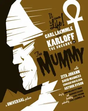 The Mummy (1932) White T-Shirt - idPoster.com