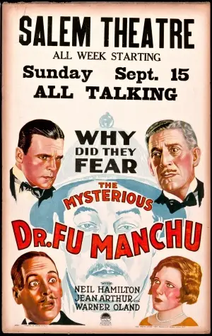 The Mysterious Dr. Fu Manchu (1929) Drawstring Backpack - idPoster.com