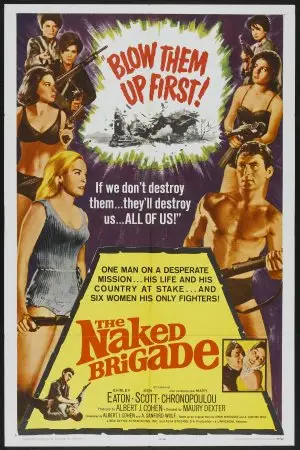 The Naked Brigade (1965) White T-Shirt - idPoster.com