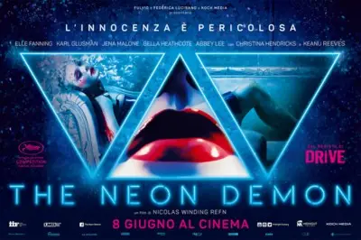 The Neon Demon (2016) White Tank-Top - idPoster.com