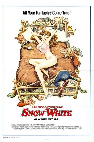 The New Adventures of Snow White (1970) White T-Shirt - idPoster.com